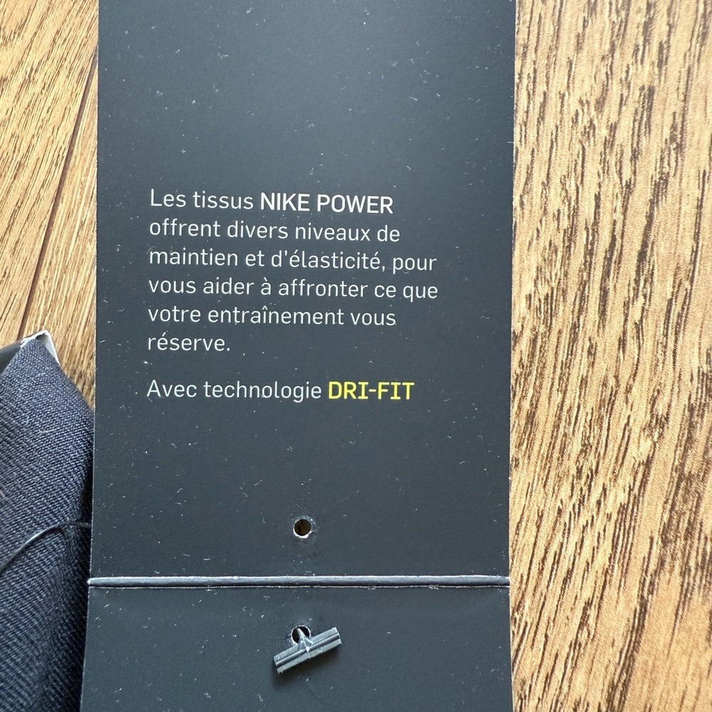 BRAND NEW Nike Legend Women’s Black Power Dri- Fit Leggings - Picture 8 of 10